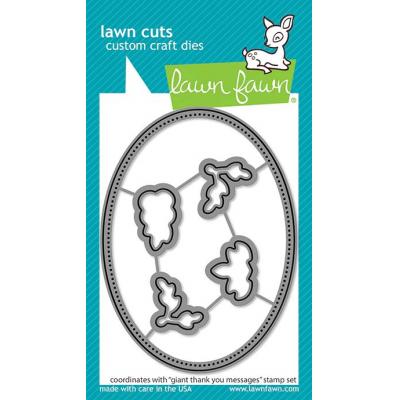 Lawn Fawn Lawn Cuts - Giant Thank You Messages